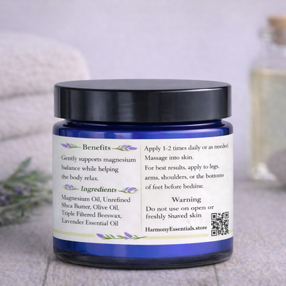 Magnesium Lavender Body Butter