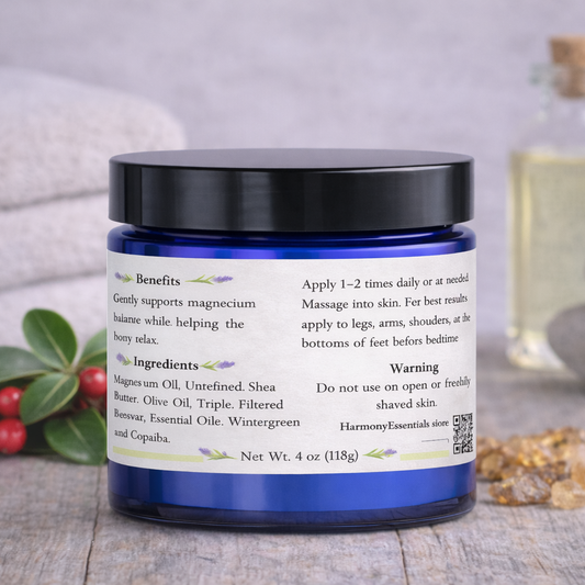 Magnesium Muscle Rub Body Butter