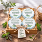 4 Count Peppermint Shower Steamers with Gift Box